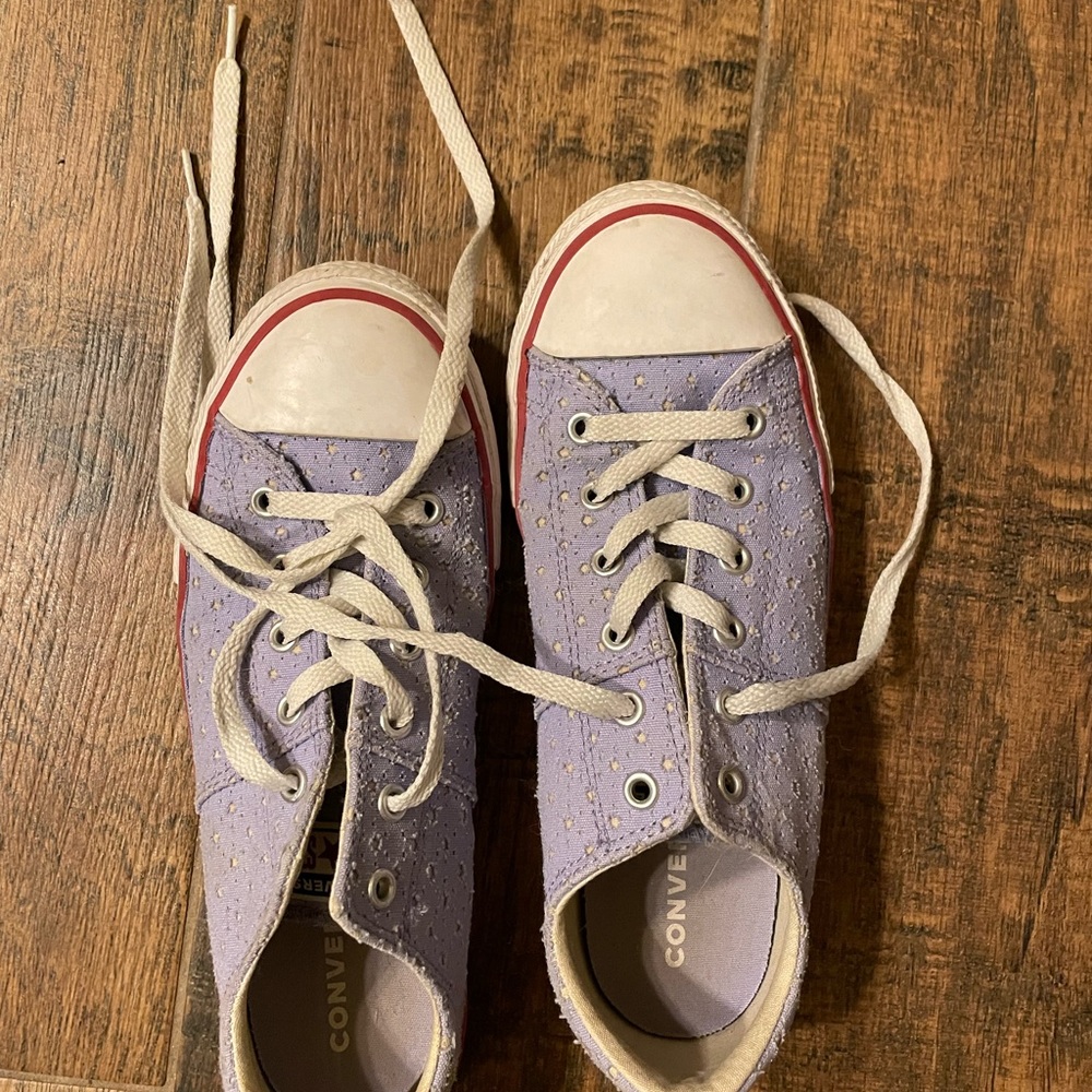 Girls Converse All-Star Lavender